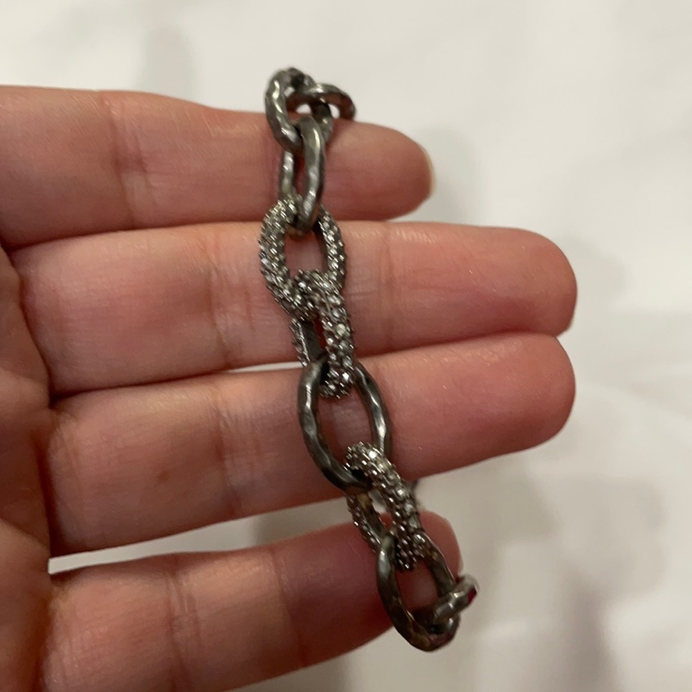 Stella and Dot silver bracelet.